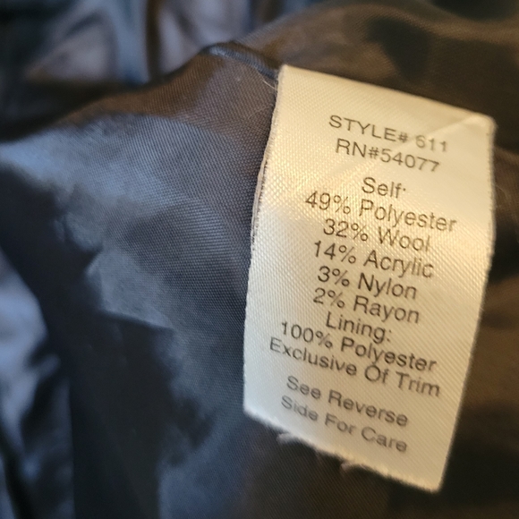 CAbi #611 All Tied Up Plaid Wool Blend Vest, M - Picture 8 of 11